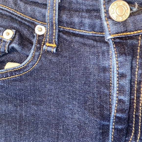rag & bone high rise skinny jeans - Picture 3 of 10